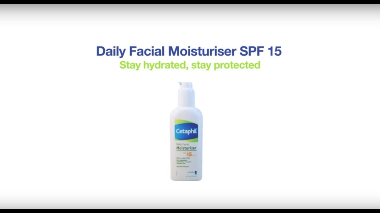 Daily Facial Moisturizer SPF 15 YouTube