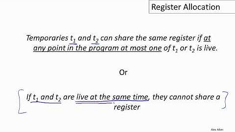 16   1   16 01 Register Allocation 9m56s
