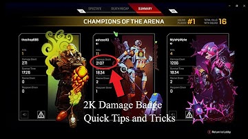 Apex Legends - How to Get the 2K Damage Badge for Any Character [Quick Tips and Tricks]