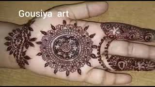 Mehndi Art Designe Traditional Mehndi Gausiya Art