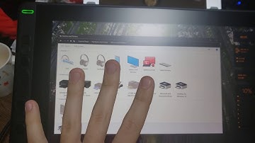 Huion tablet Kamvas 13 (Disconnecting and reconnecting - WPM USB)