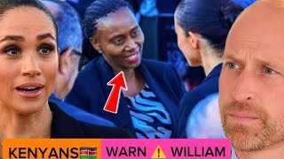 "Don't DO THIS Prince William?" Kenyans WARN William After Kenyan OFFICIAL Supports Meghan in GENEVA
