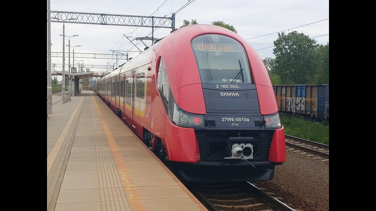 Przejazd: Pesa ELF 27WE-003 SKM Warszawa Linia S3 (Trasa Zmieniona)