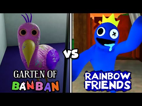 Opila Bird Vs Blue Comparison - Garten of BanBan & Rainbow Friends 