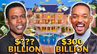 Famous Who is Richer - Will Smith's or Chris Rock's Lifestyle War Wealth