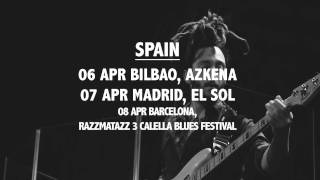 Joanne Shaw Taylor - Touring Spain April 2017