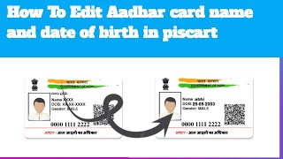 How to edit and change photo, name, fathers name,|| in aadhar card from picsart in|| kannada screenshot 5