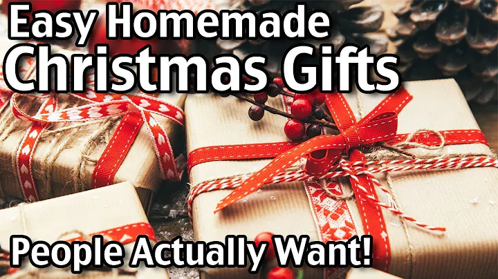 5 Homemade Christmas Gifts People Actually Want! Easy DIY Gifts For Christmas