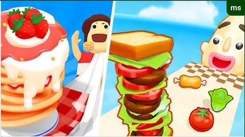 Pancake Run | Sandwich Runner - All LevelGameplay Android,iOS - NEW APK UPDATE