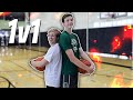 A 6'7 Subscriber Wanted to 1v1 in Basketball...