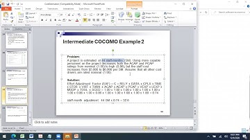 Software Effort Estimation using COCOMO Model (Part IV)