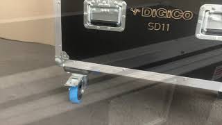Digico SD 11 Double Arm Flight case Santosom