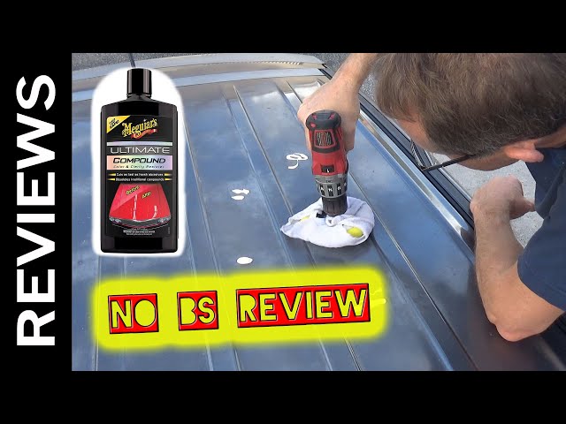 Meguiars Ultimate Compound Review Fixing Car Scratches 