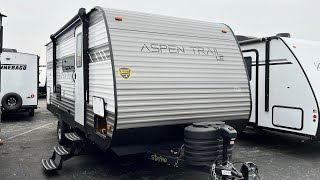 NEW 2024 Dutchmen Aspen Trail 1980BH Double Over Double Bunk House Floorplan Walkthrough | MI Dealer