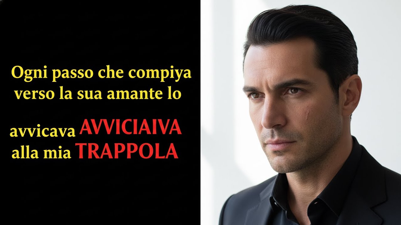 OGNI PASSO CHE COMPIVA VERSO LA SUA AMANTE LO AVVICINAVA ALLA MIA TRAPPOLA