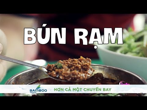 Video ĐỘT KÍCH QUÁN BÚN RẠM NỔI TIẾNG Ở QUY NHƠN | Ẩm Thực... - youtube