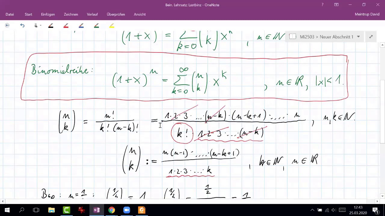 Ingenieurmathematik 2 - 25.03.2020 Teil1
