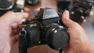 My NEW (to me) Film Camera - An Overview of The Canon F1