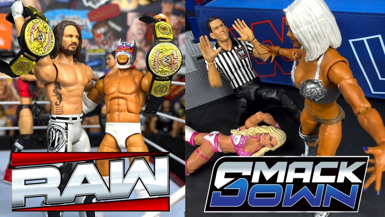 Фигурки WWE ВОСПОМИНАНИЯ RAW и SmackDown! Обзор недели 327