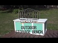 Outdoor Storage Bench - Make It With Menards