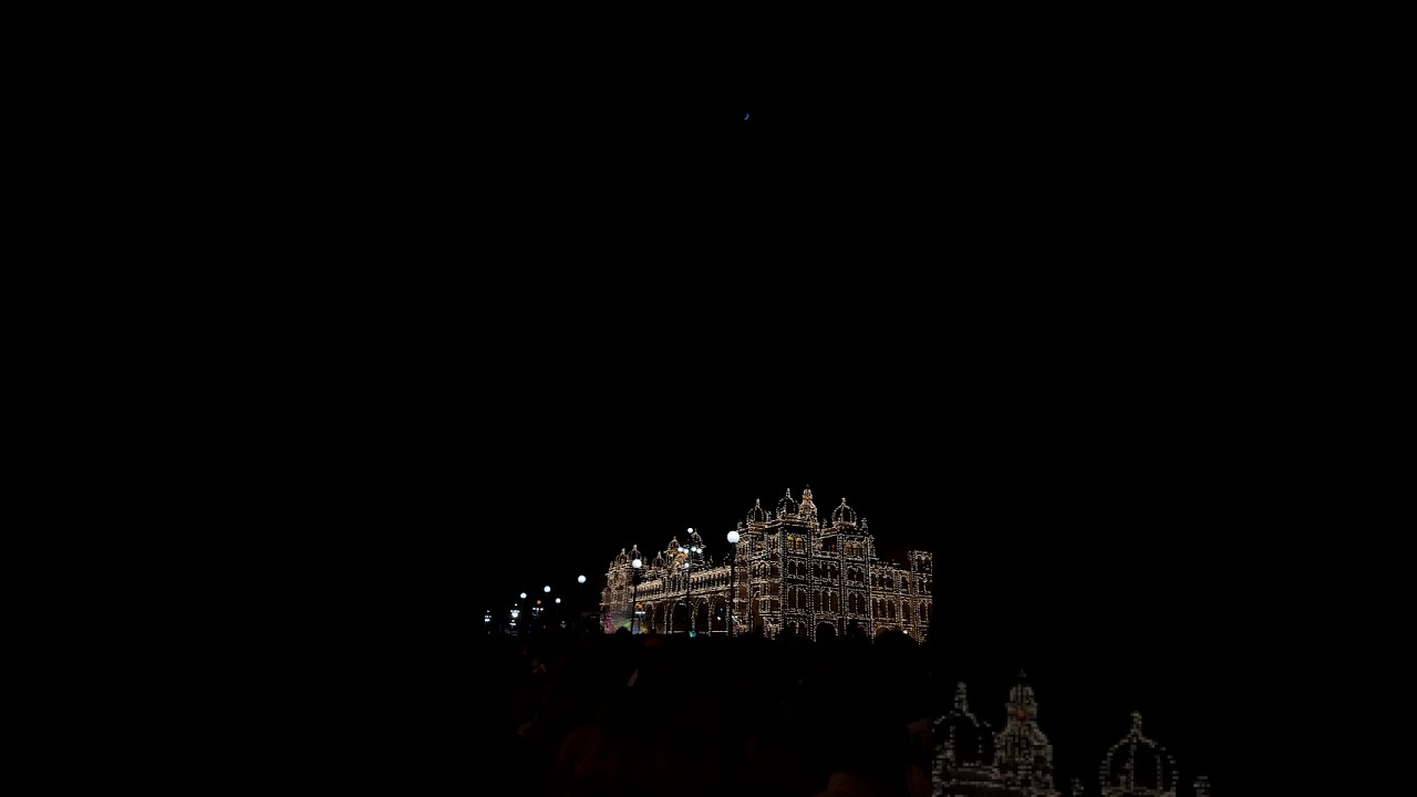 🌈 Mysore Dasara 2025 | Magical Palace Lighting Show ✨ 