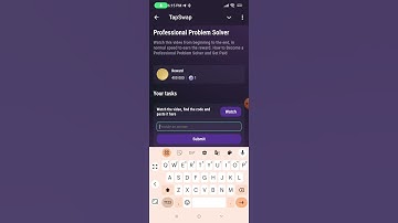 How To Become A Professional Problem Solver And Get Paid | Tapswap Update New Question Code Today