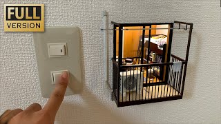 壁の中にミニチュアの部屋を作ってみたら楽しすぎた。【完全版】How to make a miniature room in the wall.