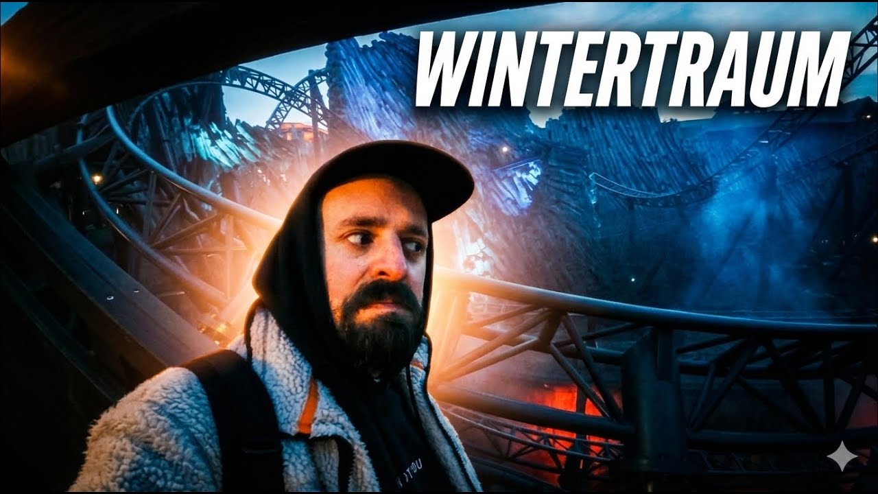 LETZES MAL Taron im Dunkeln fahren (bevor der Wintertraum vorbei ist) (Phantasialand Vlog)