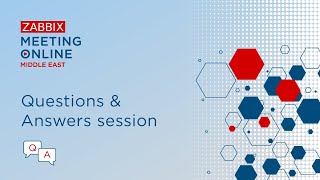 Q&A session in Zabbix Meeting Online - Middle East