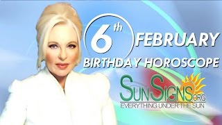 February 6th Zodiac Horoscope Birthday Personality - Aquarius - Part 1