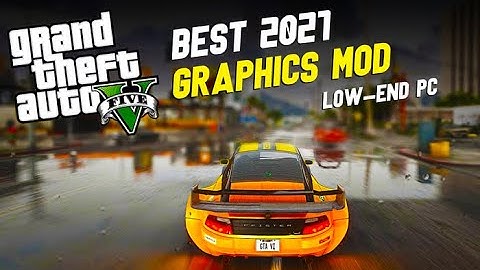 GTA V HIGH GRAPHIC MOD FOR LOW END PC NO FPS DROP IN 5MB #gtavmods