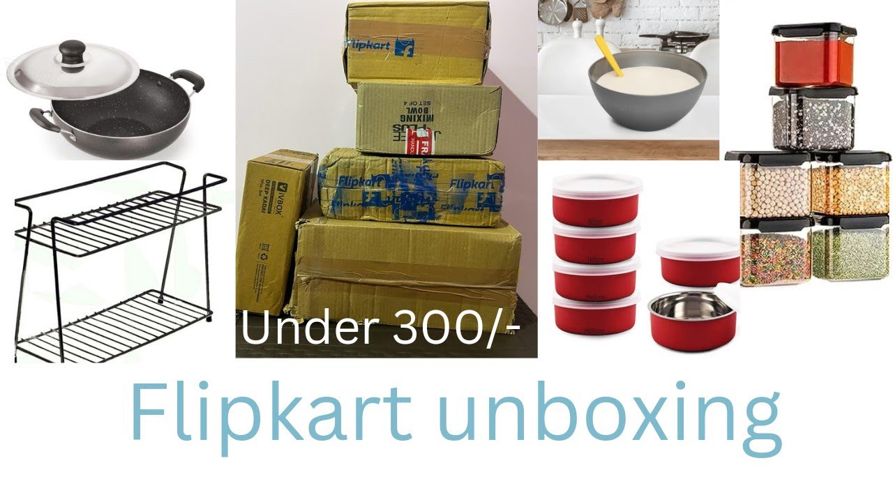 Flipkart kitchen need unboxing//Under 300/ // YouTube