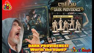Cthulhu: Dark Providence Board Game Unboxing & First Impressions - CMON's Newest Eldritch Horror!