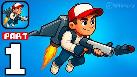 Jetpack Survivor - Gameplay Walkthrough Part 1 Explore the Island of Merge Them (iOS,Android)