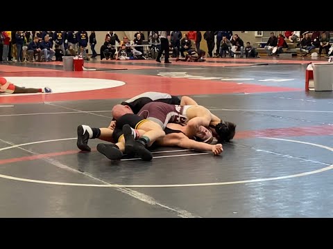 Mikey A. Johnson Senior High school vs Byron High School Wrestling 11-0 Win