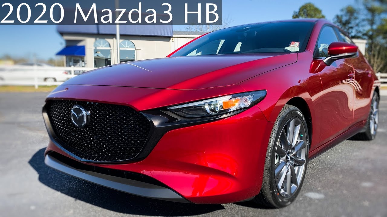 Look | 2020 Mazda3 Hatchback in Soul Red Crystal with Jonathan Sewell Sells at Mitchell Mazda - YouTube
