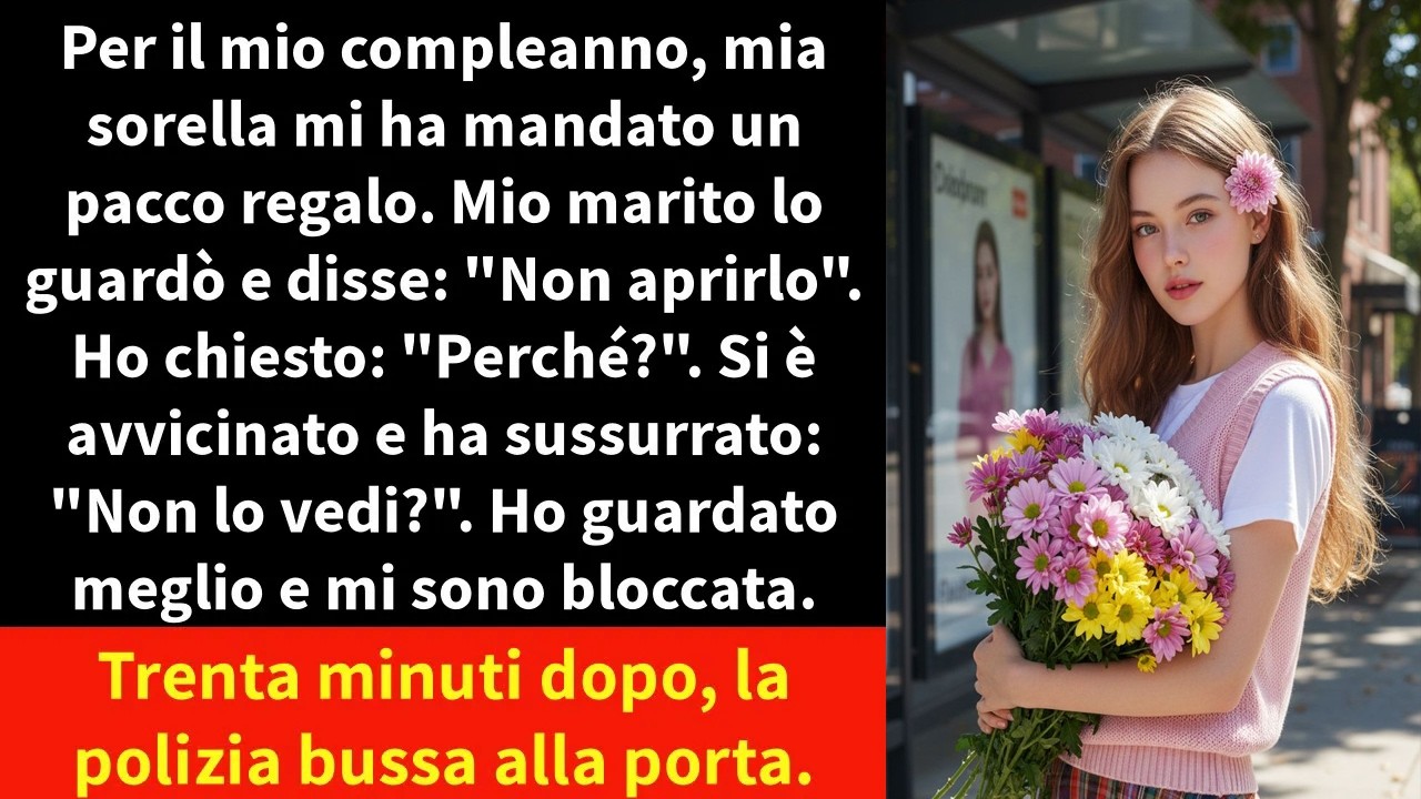 Il piatto mi è quasi caduto dalle mani quando mia sorella Amanda mi ha teso la scatola regalo al mio trentacinquesimo compleanno, a casa dei miei genitori. Carta argentata, fiocco rosso perfetto....