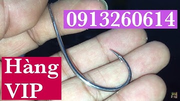 🔴 Lưỡi câu kéo giật trứng rùa lai hàng VIP | 0913260614 zalo | fishing hook| snakehead fishing