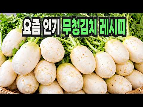 무청김치 이 방법은 요즘 가장 잘 팔립니다✔️ 인기만점 무청김치 레시피