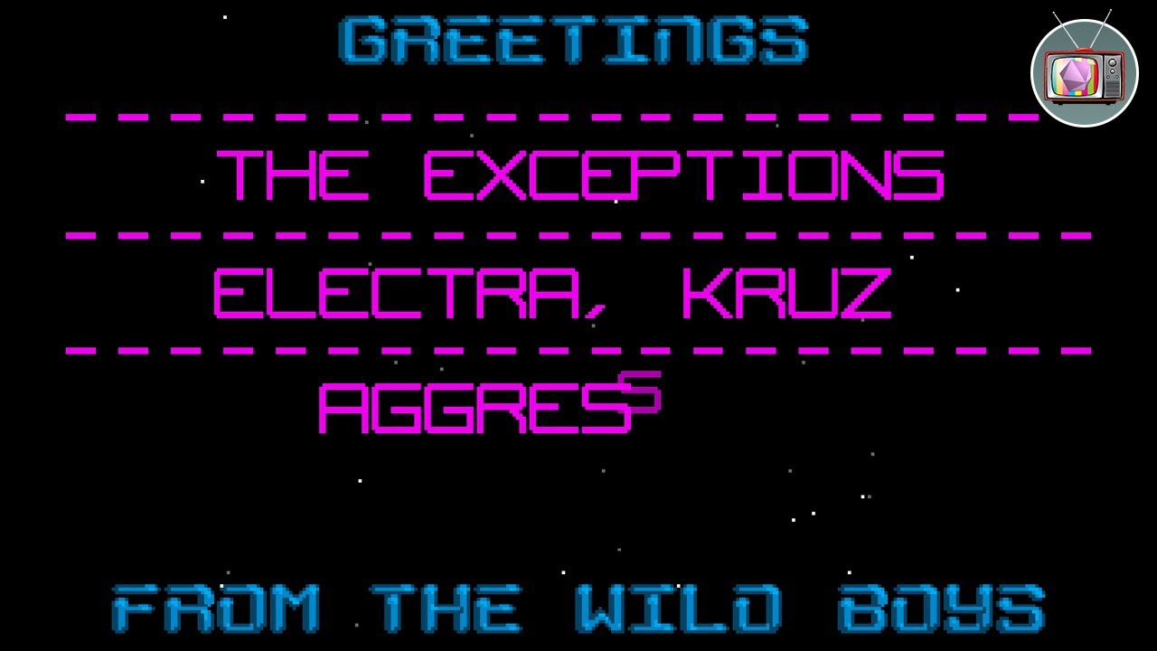 Dreamzone: Greetings Screen by The Wild Boys | Atari ST Demo