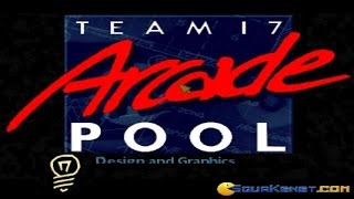 Arcade Pool gameplay (PC Game, 1994)