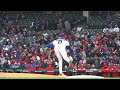 Marcus stroman slow motion pitching mechanics 3rd base side view