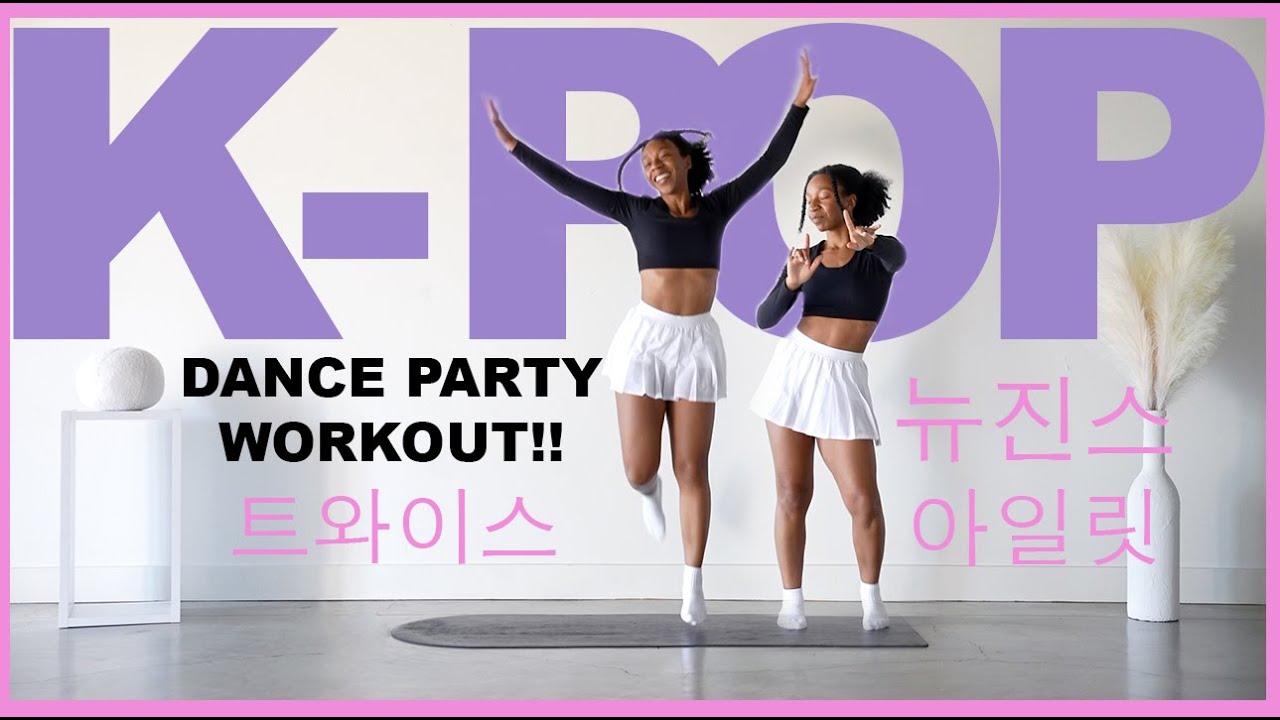 K-POP FULL BODY DANCE PARTY WORKOUT | Low Impact, High Energy! 뉴진스 ...