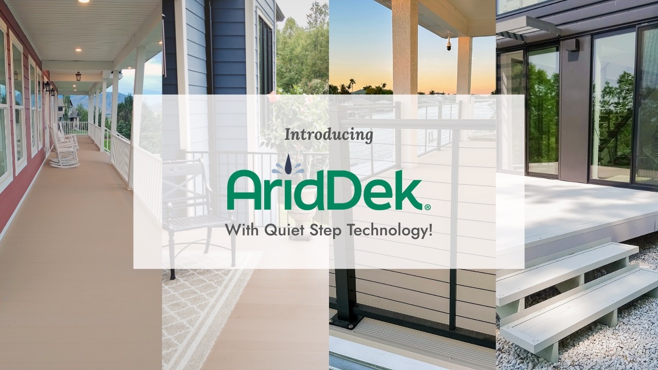 AridDek Just Got Quieter: Discover the New Quiet Step Technology! - YouTube