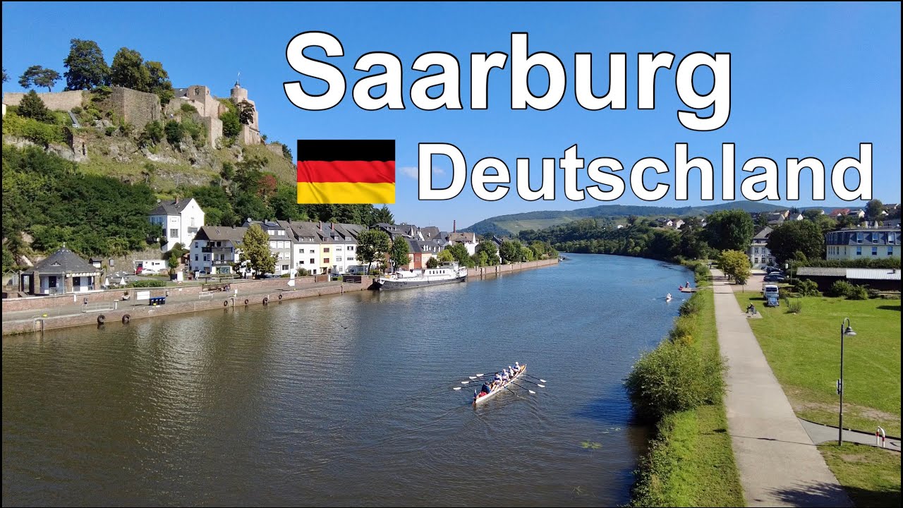 Saarburg, Germany Walking Tour [HD 4K 60fps]