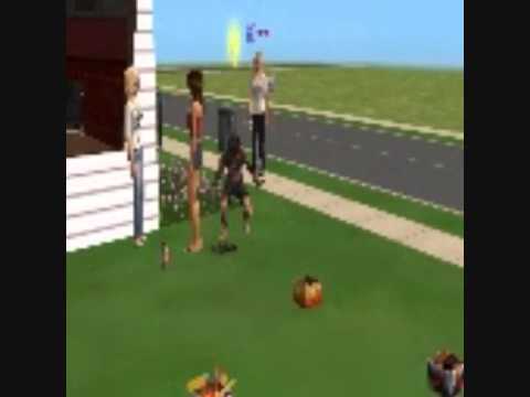 Jessica's Sims2 fireworks day