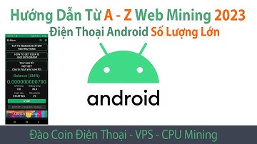 EO Miner #3: Hướng Dẫn Đào Coin Web Mining trên Điện Thoại trực tiếp Không cần cài đặt, Đào EO Miner