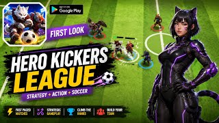 Hero Kickers League First Look 🔥 New Animal Soccer Game! | Android Gameplay (2026) screenshot 1