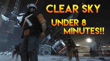 The Division 1.2 Conflict Update | Clear Sky UNDER 8 MIN!