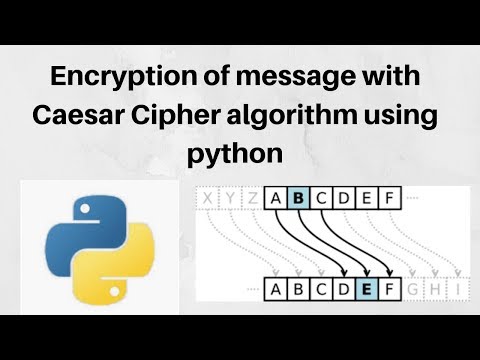 Encryption of message